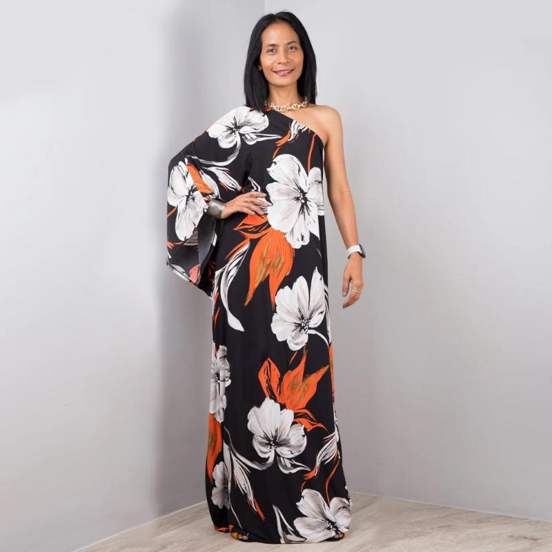 Women's Swimwear Women 2022 Beach Outfits Coverup Summer Maxi Dress One Shoulder Kaftan SwimwearWomen's, Mz08
Women's Swimwear Women 2022 Beach Outfits Coverup Summer Maxi Dress One Shoulder Kaftan SwimwearWomen's, Mz08