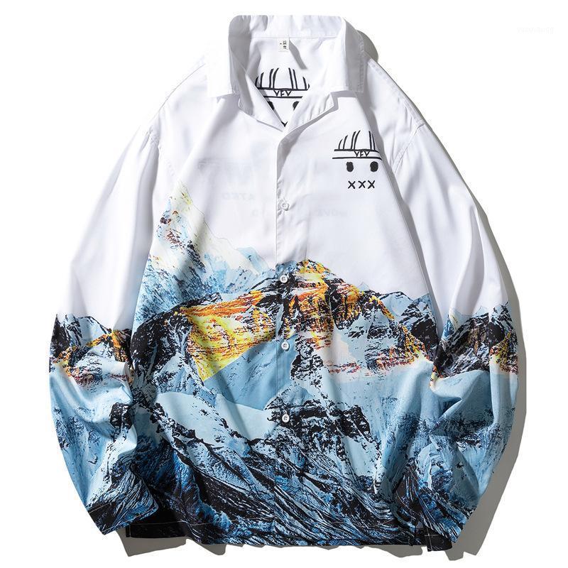 Street Men's Shirt Latest Autumn Winter Hong Kong Style Long-sleeved Printed Clothing Loose Casual Cool Shirts, White
Street Men's Shirt Latest Autumn Winter Hong Kong Style Long-sleeved Printed Clothing Loose Casual Cool Shirts, White