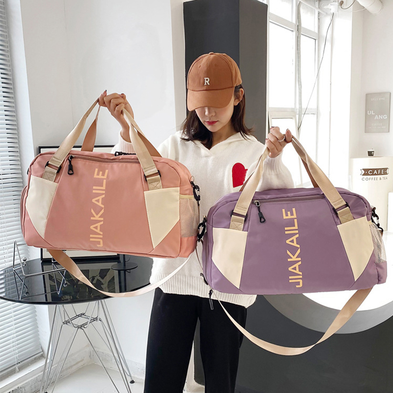 new fashion large womens travel bag sports portable multifunctional luggage shoulder bags fitness cool yoga bag