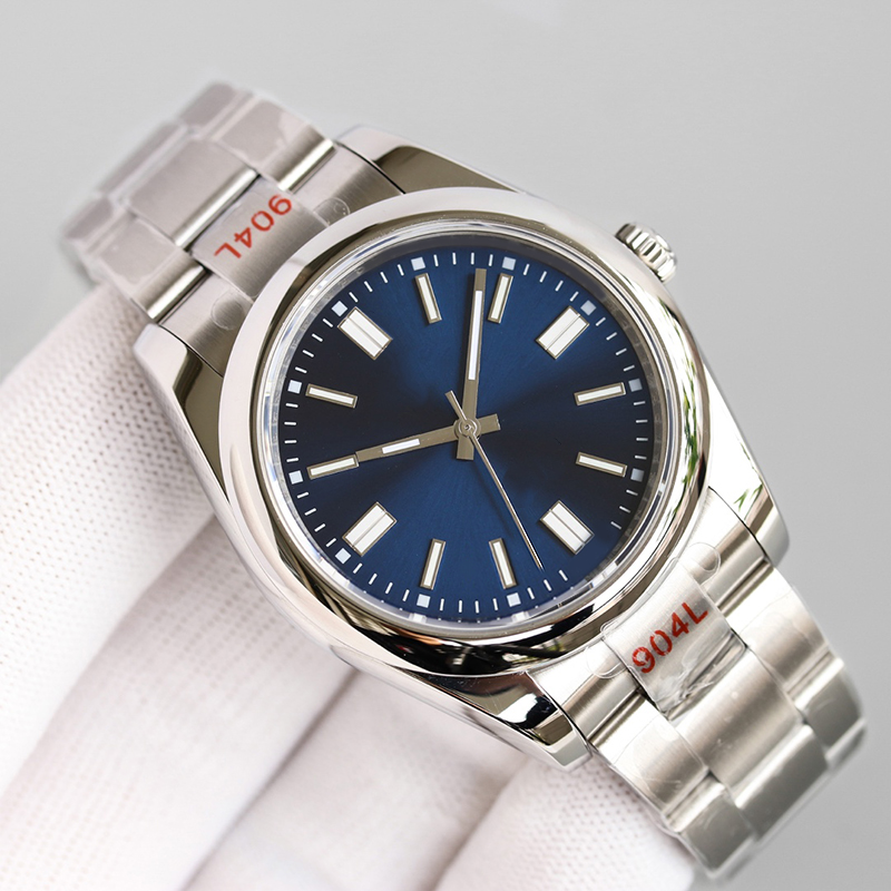 U1 Oyster Men's 40mm Watch blue dial 904L Stainless Steel Classic ST9 folding buckle Automatic Mechanical Wristwatches Ladies Watch 36mm Couples Designer Watches, Box
U1 Oyster Men's 40mm Watch blue dial 904L Stainless Steel Classic ST9 folding buckle Automatic Mechanical Wristwatches Ladies Watch 36mm Couples Designer Watches, Box