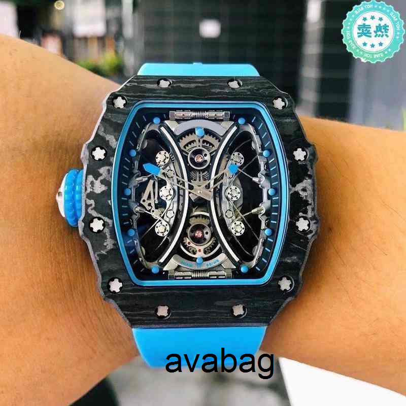 Other Watches Luxury Mens Mechanics Watch Business Leisure Richa Milles Rm53-01 Automatic Mechanical Black Carbon Fiber Tape Luminous r Male Swiss VWFZUOM7
Other Watches Luxury Mens Mechanics Watch Business Leisure Richa Milles Rm53-01 Automatic Mechanical Black Carbon Fiber Tape Luminous r Male Swiss VWFZUOM7