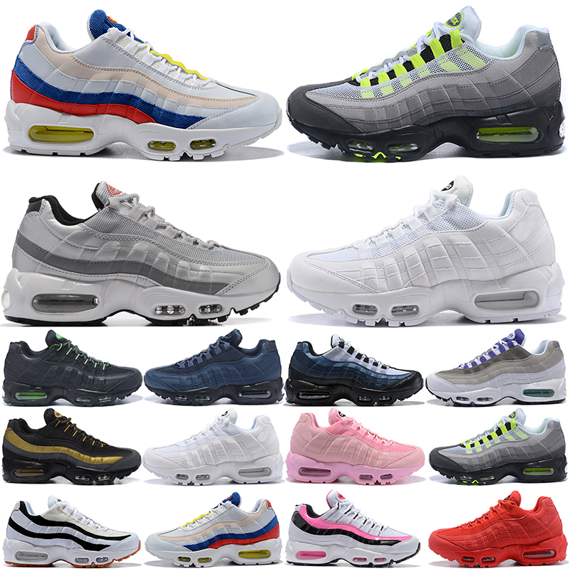 Classic 95 Running shoes Man Woman Sneakers Trainers shoes Neon Black and Green Grape Ultramarine What The White Pink Suede Size 36-45, Navy blue 36-46
Classic 95 Running shoes Man Woman Sneakers Trainers shoes Neon Black and Green Grape Ultramarine What The White Pink Suede Size 36-45, Navy blue 36-46