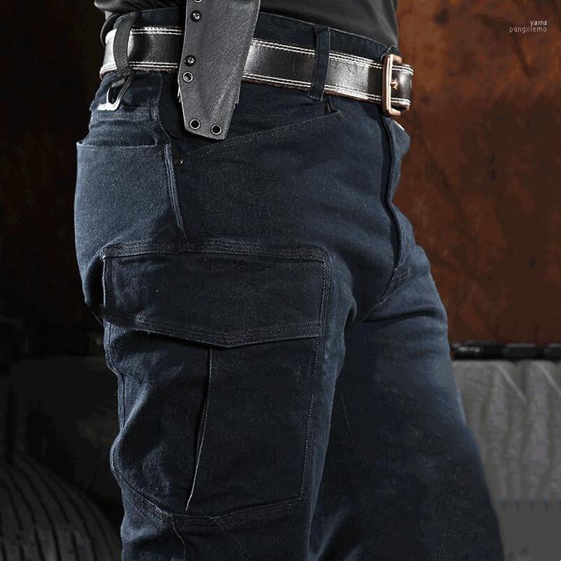 Men' Jeans Tactical Multi-Pockets Wear-resistant Cargo Long Trousers Male Outdoor Business Classic Casual Straight Pants, Black
Men' Jeans Tactical Multi-Pockets Wear-resistant Cargo Long Trousers Male Outdoor Business Classic Casual Straight Pants, Black