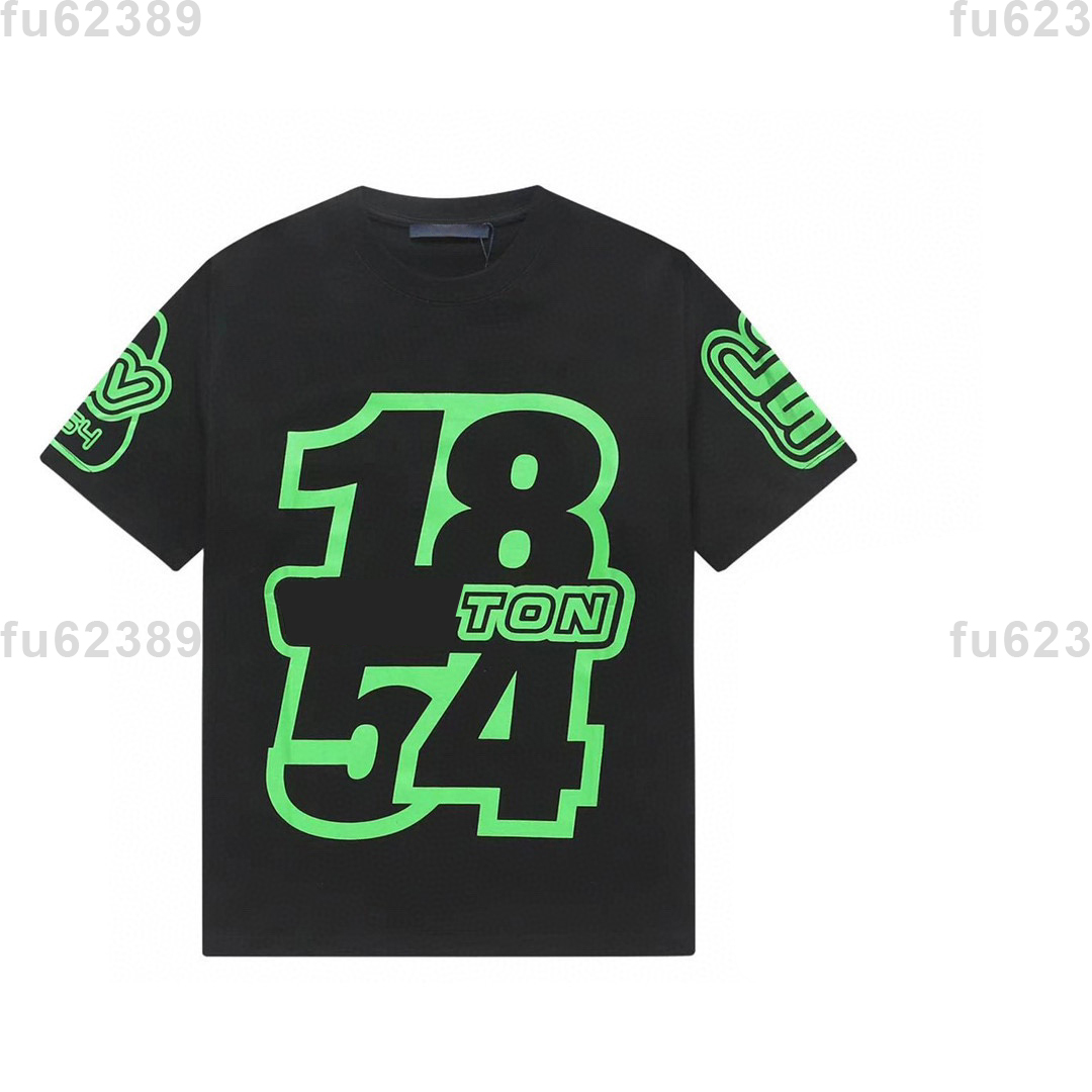 22ss Designer Tide T Shirts Chest Letter Sweatshirts Laminated Print Short Sleeve High Street Loose Oversize Casual T-shirt 100% Pure Cotton Tops for Men and Women 084, Black
22ss Designer Tide T Shirts Chest Letter Sweatshirts Laminated Print Short Sleeve High Street Loose Oversize Casual T-shirt 100% Pure Cotton Tops for Men and Women 084, Black