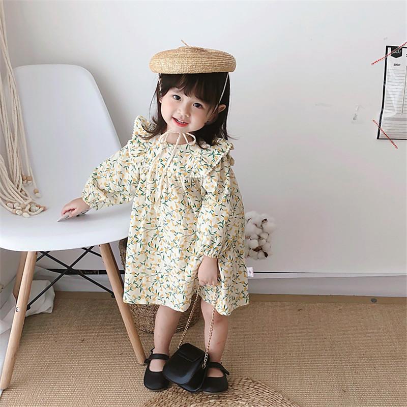 Girl's Dresses 1-7T Toddler Kid Baby Girl Clothes Long Sleeve Floral Dress Elegant Spring Summer Ruffles Flower Sundress Cute Sweet OutfitGi
Girl's Dresses 1-7T Toddler Kid Baby Girl Clothes Long Sleeve Floral Dress Elegant Spring Summer Ruffles Flower Sundress Cute Sweet OutfitGi