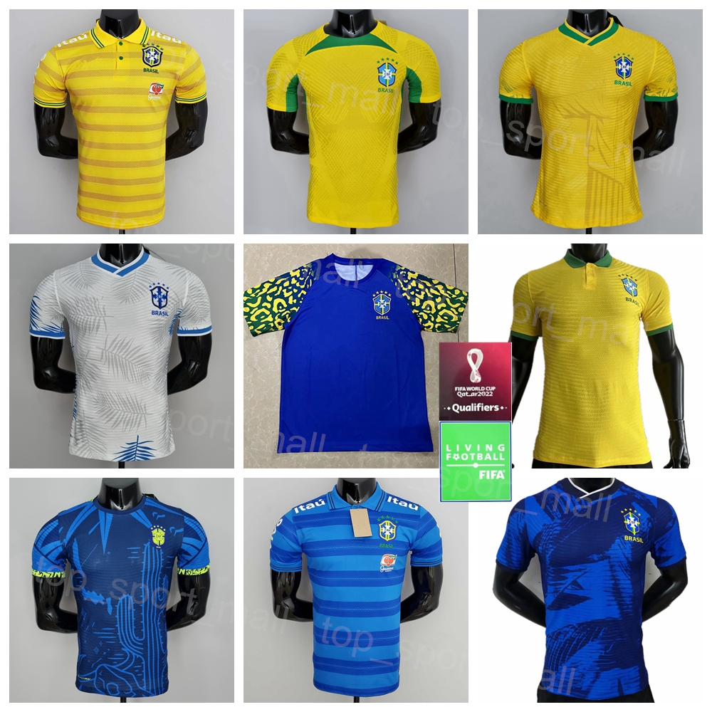 2022 World Cup Soccer Brasil Roberto Firmino Jerseys Gabriel Jesus CASEMIRO Vinicius Junior ANTONY ALISSON 13 DANI ALVES Everton Ribeiro Football Shirt Kits, With patch
2022 World Cup Soccer Brasil Roberto Firmino Jerseys Gabriel Jesus CASEMIRO Vinicius Junior ANTONY ALISSON 13 DANI ALVES Everton Ribeiro Football Shirt Kits, With patch