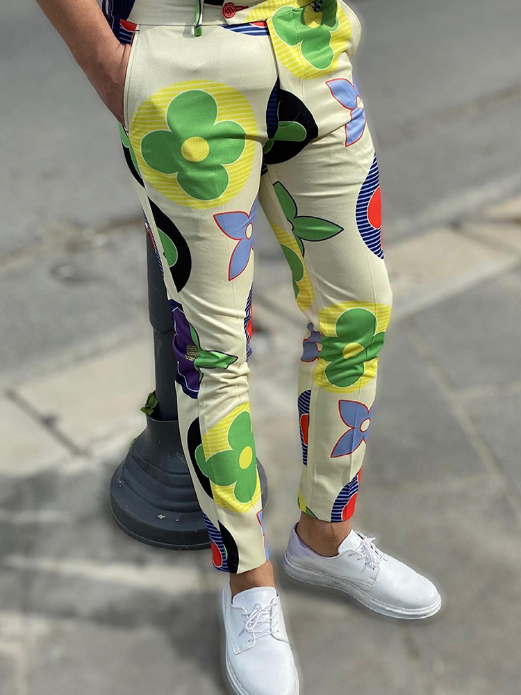 Spring Retro Pattern Print Straight Long Pants Men Casual Business Mid Waist Zipper Suit Trousers Mens Autumn Fashion Streetwear, 01 print
Spring Retro Pattern Print Straight Long Pants Men Casual Business Mid Waist Zipper Suit Trousers Mens Autumn Fashion Streetwear, 01 print
