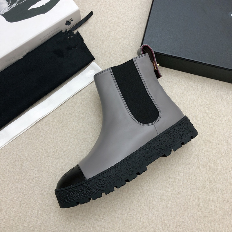 2022 luxury new women's martin boots Fashion Versatile Round Toe Thick Sole increase Chelsea boot black White Gray Ladies ankle boots
2022 luxury new women's martin boots Fashion Versatile Round Toe Thick Sole increase Chelsea boot black White Gray Ladies ankle boots