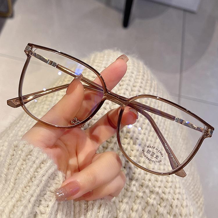 Fashion Sunglasses Frames Plain Mirror Transparent Brown Glasses Frame Female Thickened Glittering Anti-blue Flat Male Tide Computer
Fashion Sunglasses Frames Plain Mirror Transparent Brown Glasses Frame Female Thickened Glittering Anti-blue Flat Male Tide Computer