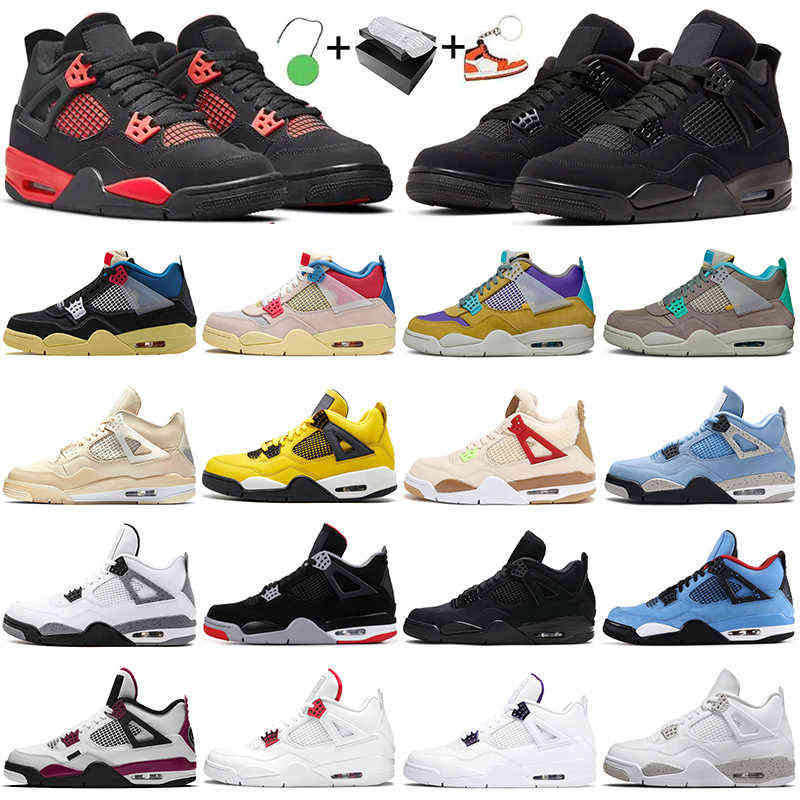 Cheaper With Box 4 4s men basketball shoes Black Cat University Blue Bred Cement Court Purple Sail Shimmer Wild Things mens womens sports, 4s #1
Cheaper With Box 4 4s men basketball shoes Black Cat University Blue Bred Cement Court Purple Sail Shimmer Wild Things mens womens sports, 4s #1