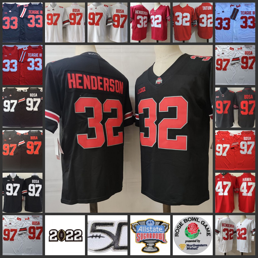 32 TreVeyon Henderson Jersey 32 Jack Tatum 33 Master Teague III 47 A.J. Hawk 97 Nick Bosa Jerseys OSU NCAA Ohio State Buckeyes Football Jersey Stitched footballjerseys, 33 master teague iii red
32 TreVeyon Henderson Jersey 32 Jack Tatum 33 Master Teague III 47 A.J. Hawk 97 Nick Bosa Jerseys OSU NCAA Ohio State Buckeyes Football Jersey Stitched footballjerseys, 33 master teague iii red