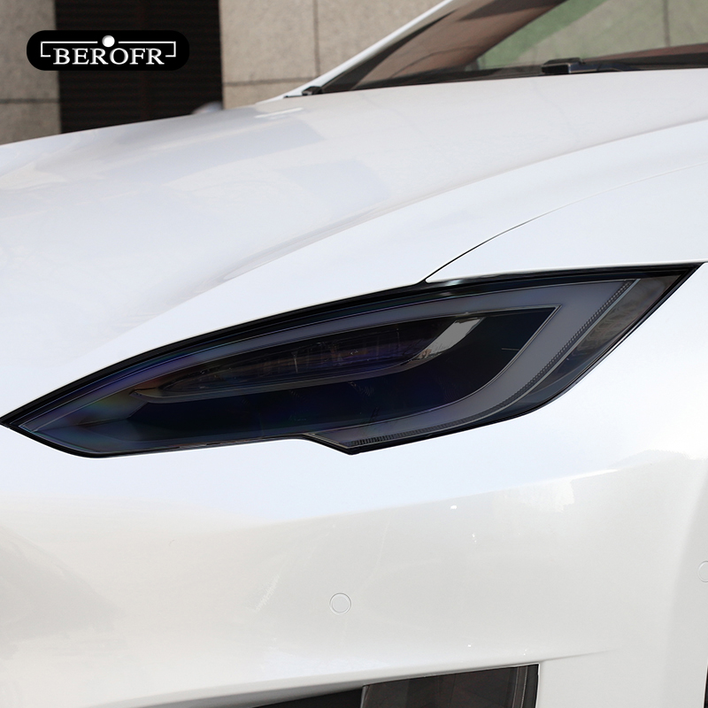 2 Pcs For Tesla Model 3 X Y S Car Headlight Tint Smoke Black Protective Film Protection Transparent TPU Sticker Accessories, Model y t
2 Pcs For Tesla Model 3 X Y S Car Headlight Tint Smoke Black Protective Film Protection Transparent TPU Sticker Accessories, Model y t