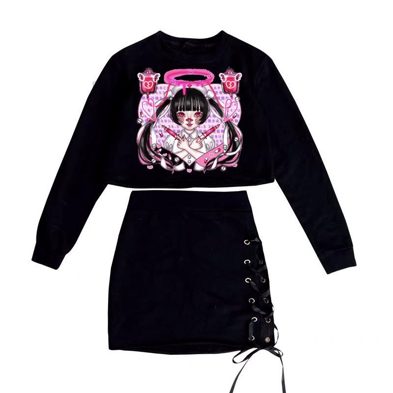 & Women's Hoodies Sweatshirts Goth Sweatshirt Kawaii Clothes Anime Long Sleeve Women Fashion Hoodie Gothic Pullovers
& Women's Hoodies Sweatshirts Goth Sweatshirt Kawaii Clothes Anime Long Sleeve Women Fashion Hoodie Gothic Pullovers