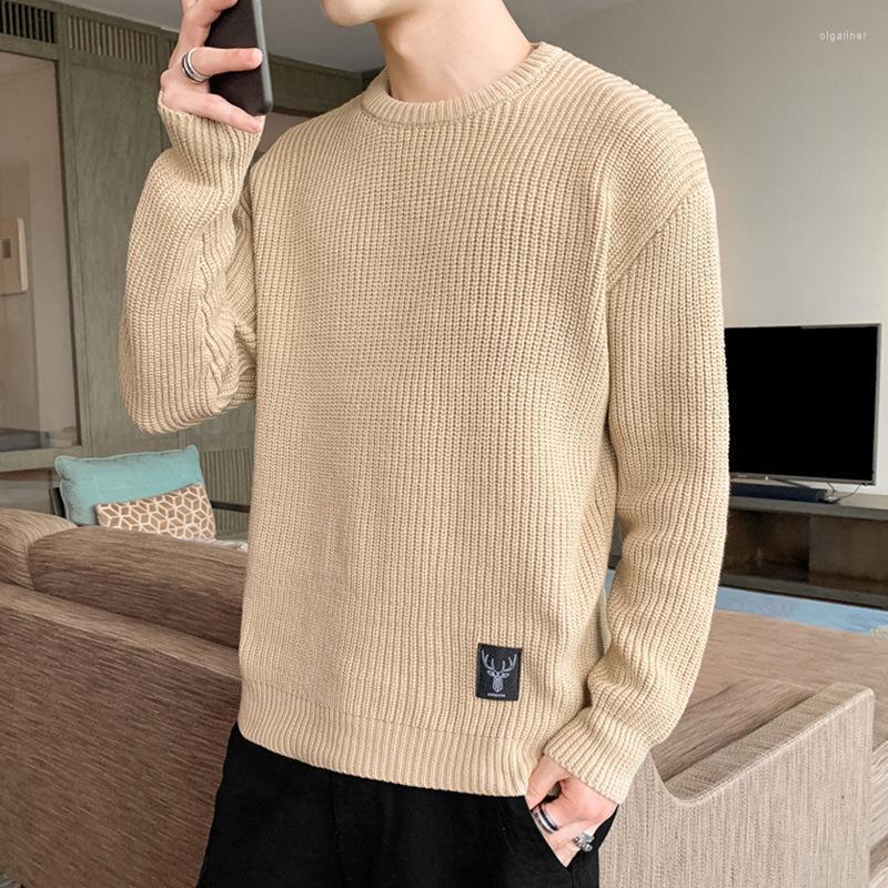 Men's Sweaters 906-1 Men's Knitting Sweater Korean Style Trendy Streetwear Warm Thick Casual Loose O-Neck Pullover Knitwear Youth Couple, 906-1 khaki
Men's Sweaters 906-1 Men's Knitting Sweater Korean Style Trendy Streetwear Warm Thick Casual Loose O-Neck Pullover Knitwear Youth Couple, 906-1 khaki