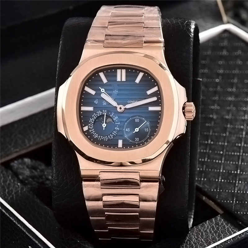 Men's Automatic Watch Power Reserve Date Display Fashion Stainless steel Mechanical Wristwatch, Rose gold/gray dial
Men's Automatic Watch Power Reserve Date Display Fashion Stainless steel Mechanical Wristwatch, Rose gold/gray dial