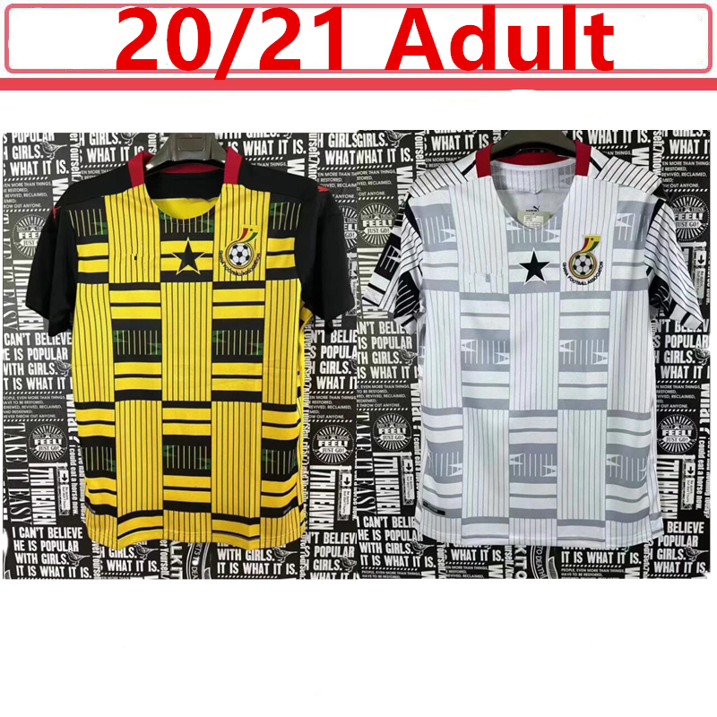 2020 Ghana Soccer Jerseys Mens National Team THOMAS SCHLUPP J.AYEW KUDUS Home White Away Yellow Black Football Shirt Short Sleeve Uniforms, 20/21
2020 Ghana Soccer Jerseys Mens National Team THOMAS SCHLUPP J.AYEW KUDUS Home White Away Yellow Black Football Shirt Short Sleeve Uniforms, 20/21