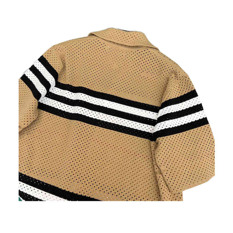 British style luxury Designer Men' women' T-Shirts Polos Ultra breathable Mesh Textured Knit Short Sleeve Casual Shorts two piece set,top, Khaki
British style luxury Designer Men' women' T-Shirts Polos Ultra breathable Mesh Textured Knit Short Sleeve Casual Shorts two piece set,top, Khaki