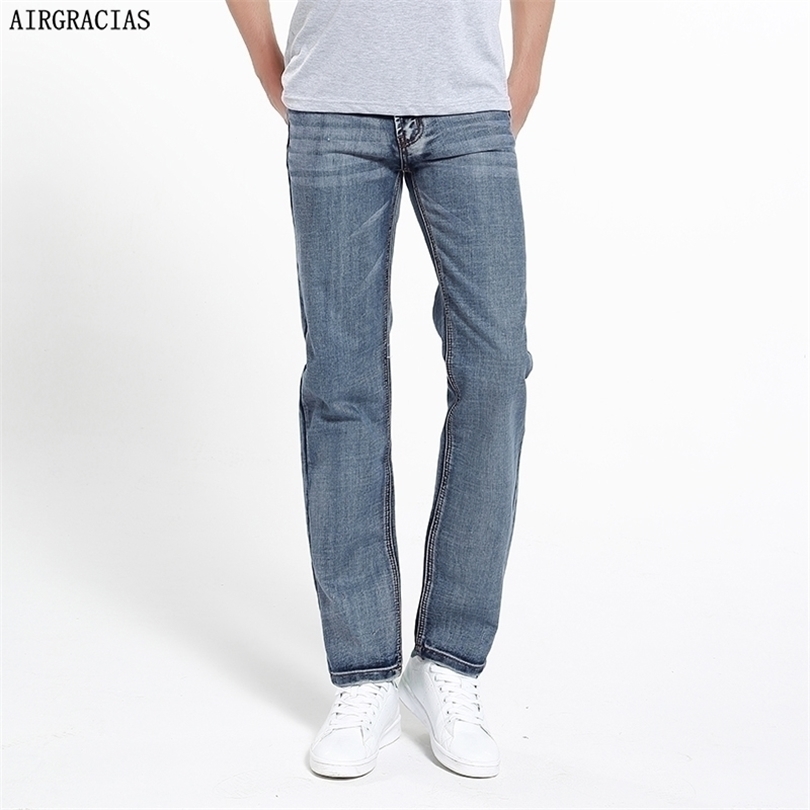 AIRGRACIAS Brand Jeans Retro Nostalgia Straight Denim Jeans Men Plus Size 2842 Men Long Pants Trousers Classic Biker Jean 201123, Blue
AIRGRACIAS Brand Jeans Retro Nostalgia Straight Denim Jeans Men Plus Size 2842 Men Long Pants Trousers Classic Biker Jean 201123, Blue