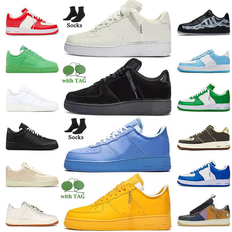 Wholesale Highest Quality Women Mens Airforces 1 Designer Casual Shoes With Socks AF1s Travis Scotts MCA University Blue Gold Comet Red Black White Offs Men Sneakers, B40 paisley green 36-45
Wholesale Highest Quality Women Mens Airforces 1 Designer Casual Shoes With Socks AF1s Travis Scotts MCA University Blue Gold Comet Red Black White Offs Men Sneakers, B40 paisley green 36-45