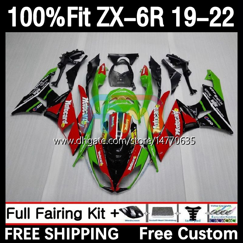 Injection mold Bodys For KAWASAKI NINJA ZX 636 600CC ZX636 19-22 Bodywork 6DH.3 ZX 6R ZX-6R ZX6R 19 20 21 22 Frame ZX-636 2019 2020 2021 2022 OEM Fairing kit green red, No. 1
Injection mold Bodys For KAWASAKI NINJA ZX 636 600CC ZX636 19-22 Bodywork 6DH.3 ZX 6R ZX-6R ZX6R 19 20 21 22 Frame ZX-636 2019 2020 2021 2022 OEM Fairing kit green red, No. 1