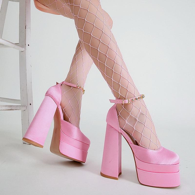 Dress Shoes Summer Sandals Women 2022 Sexy Thick Heels Mary Jane Platform Crystal Ankle Strap Party Wedding Woman Pumps, C-rose red
Dress Shoes Summer Sandals Women 2022 Sexy Thick Heels Mary Jane Platform Crystal Ankle Strap Party Wedding Woman Pumps, C-rose red