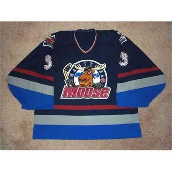 C26 Nik1 2001 02 Manitoba Moose 33 Alfie Michaud Hockey Jersey stitched Customized Any Name And Number Jerseys, Black
C26 Nik1 2001 02 Manitoba Moose 33 Alfie Michaud Hockey Jersey stitched Customized Any Name And Number Jerseys, Black