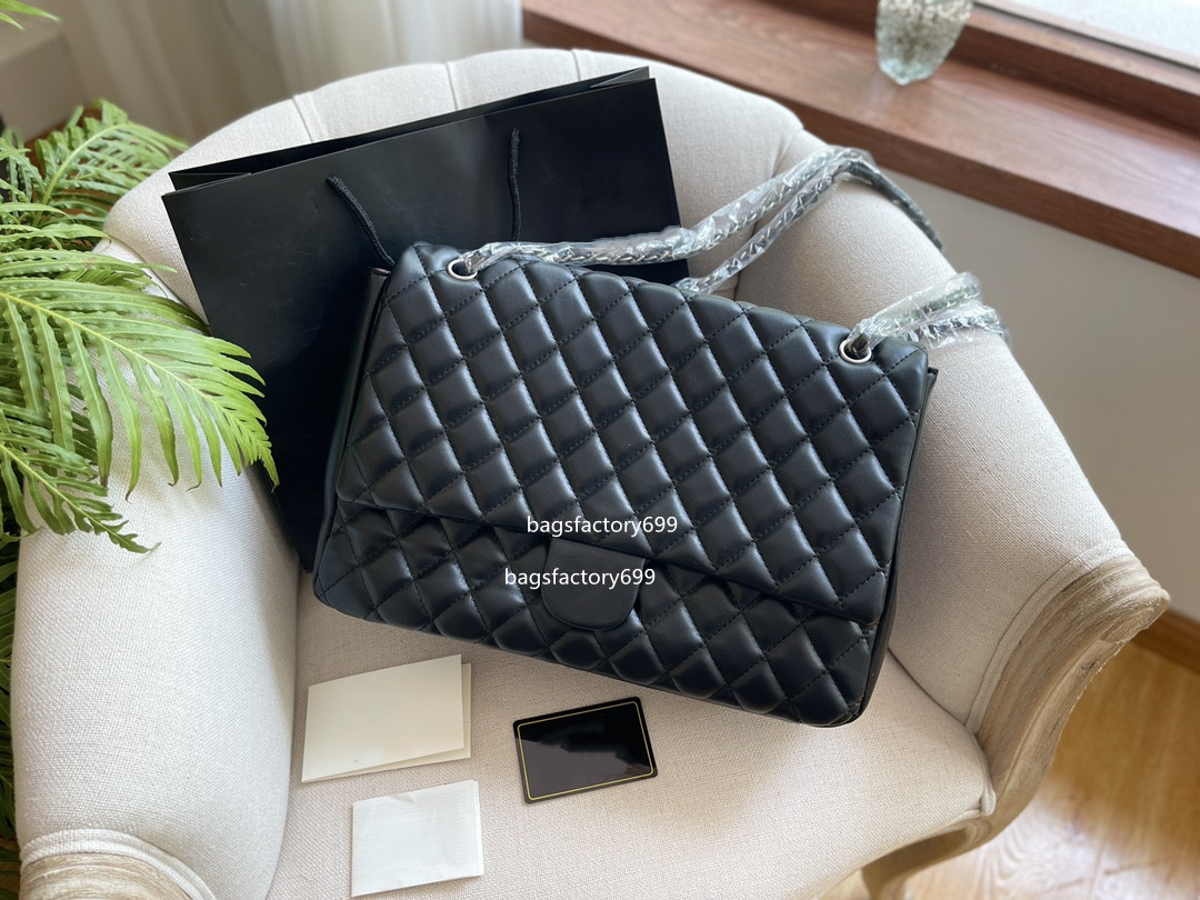35 cm bag classic designer double disk high quality high volume sheepskin bags silver metal hardware Matelasse Crossbody shoulder chain multiple small big, Box
35 cm bag classic designer double disk high quality high volume sheepskin bags silver metal hardware Matelasse Crossbody shoulder chain multiple small big, Box