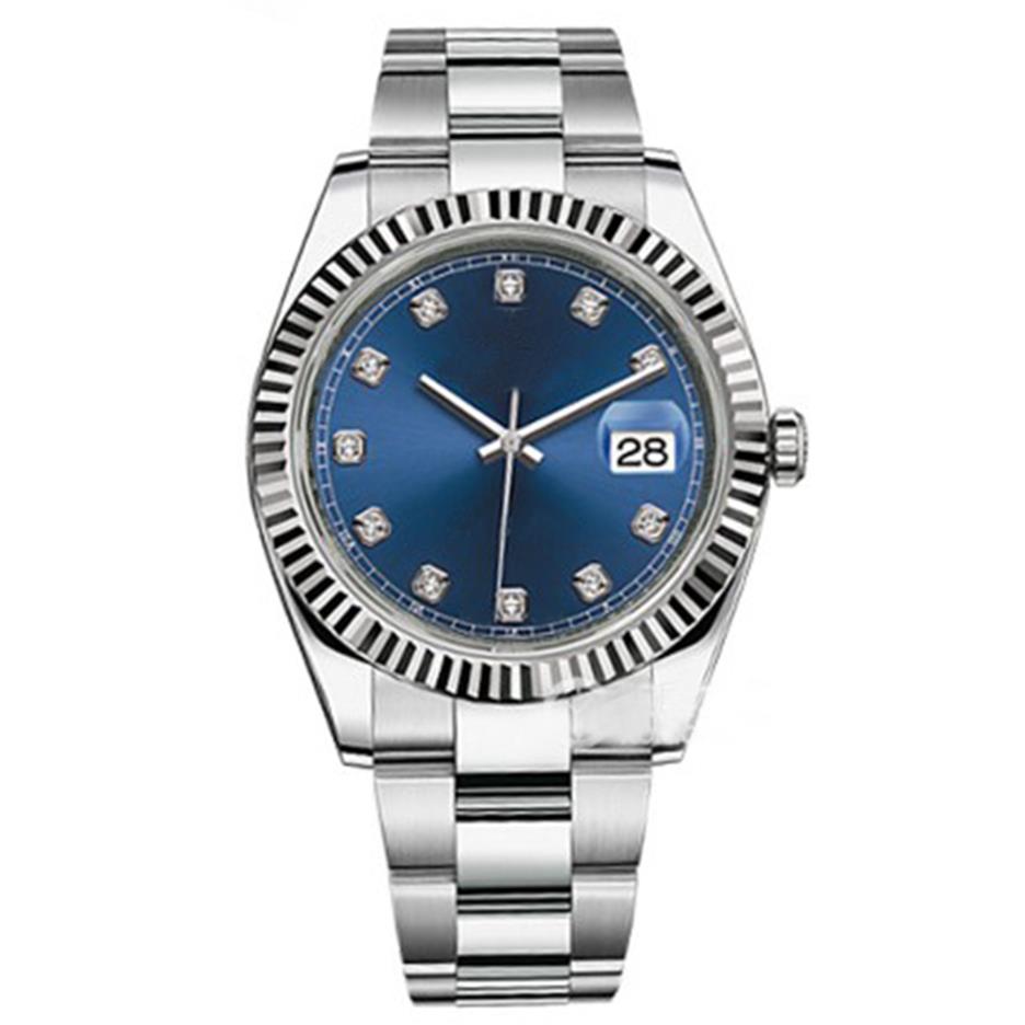 Men Watch Sapphire Luxurys Diamond datejust daydate 41mm Blue Watch Mens Automatic Watches Mechanical montre de luxe Watches Oyste266r
Men Watch Sapphire Luxurys Diamond datejust daydate 41mm Blue Watch Mens Automatic Watches Mechanical montre de luxe Watches Oyste266r