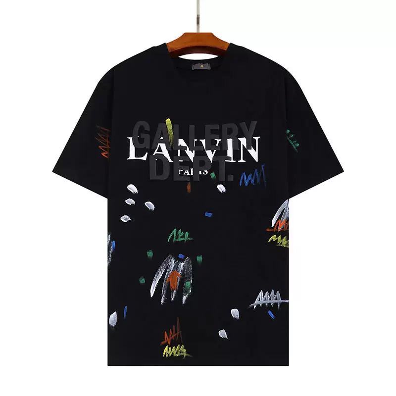 OS002 Mens and women t shirt gal joint 100% cotton hand-painted ink splash graffiti letters loose short-sleeved round neck T shirt, Beige
OS002 Mens and women t shirt gal joint 100% cotton hand-painted ink splash graffiti letters loose short-sleeved round neck T shirt, Beige