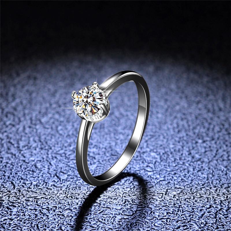Cluster Rings Silver Excellent Cut Diamond Test Passed 0.5 D Color High Clarity Moissanite Cocktail Ring 925 Engagement JewelryCluster
Cluster Rings Silver Excellent Cut Diamond Test Passed 0.5 D Color High Clarity Moissanite Cocktail Ring 925 Engagement JewelryCluster