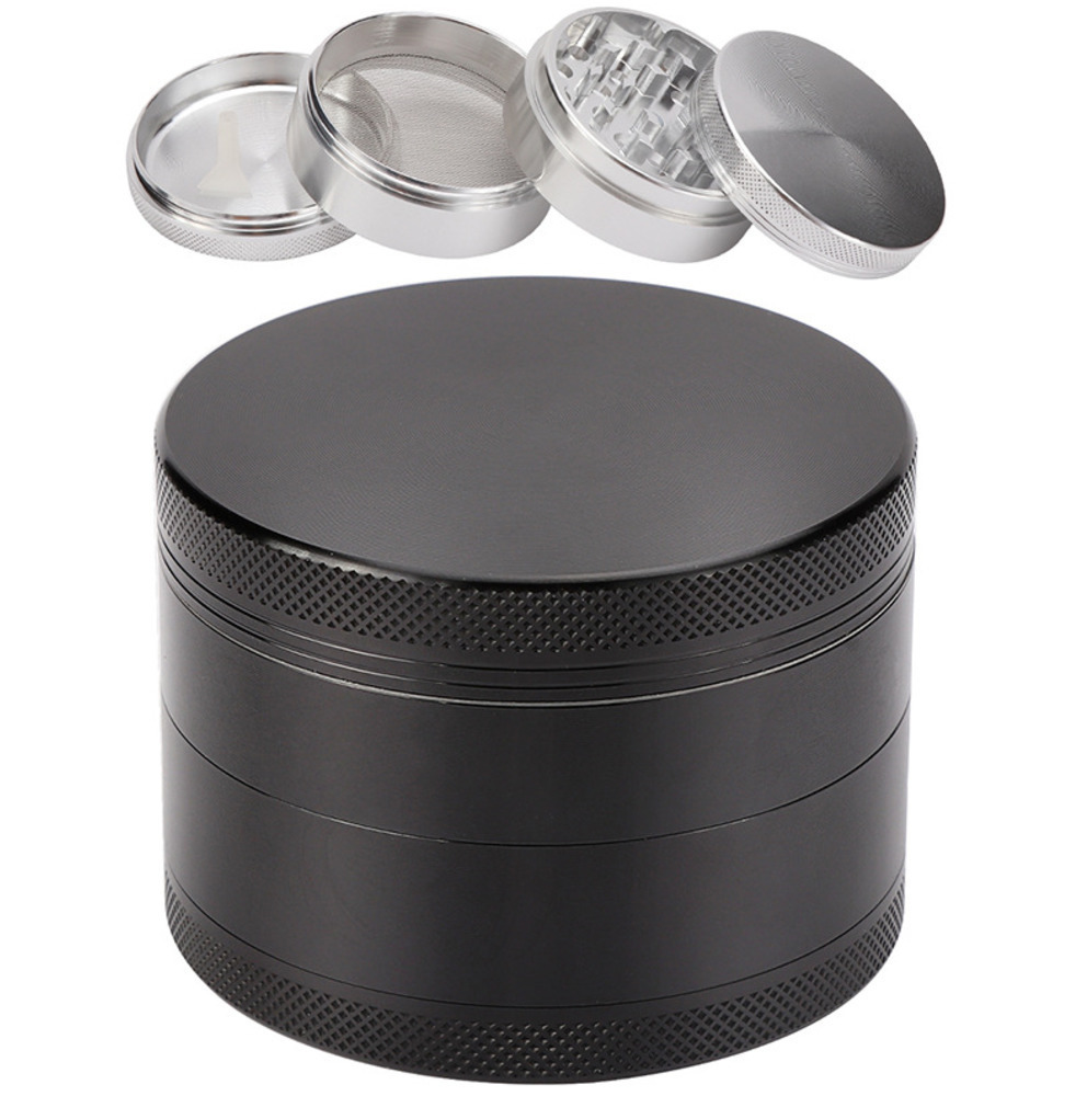 63 mm High Quality Smoking Light Dry Herb Grinder Metal Pipe Aluminium Tobacco Grinders 4 Layers
63 mm High Quality Smoking Light Dry Herb Grinder Metal Pipe Aluminium Tobacco Grinders 4 Layers