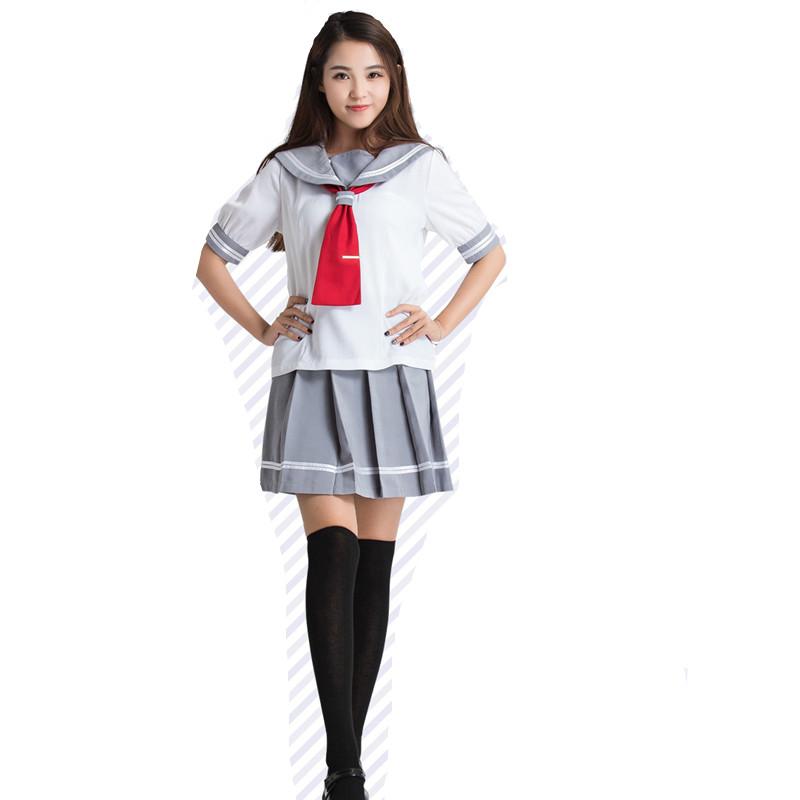 Clothing Sets Japanese School Uniforms For Gilrs Love Live Sunshine Aqours Cosplay Costume Clothes Takami Chika Girls Sailor UniformsClothin, Set 2
Clothing Sets Japanese School Uniforms For Gilrs Love Live Sunshine Aqours Cosplay Costume Clothes Takami Chika Girls Sailor UniformsClothin, Set 2