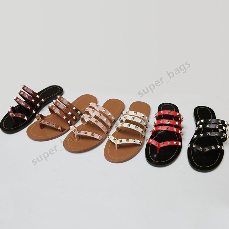 roman stud rivet slippers luxury designer shoes platform sandals for women designers flat slides with box VALE QJU''Valentinoe''Valentinoity, Color 5
roman stud rivet slippers luxury designer shoes platform sandals for women designers flat slides with box VALE QJU''Valentinoe''Valentinoity, Color 5