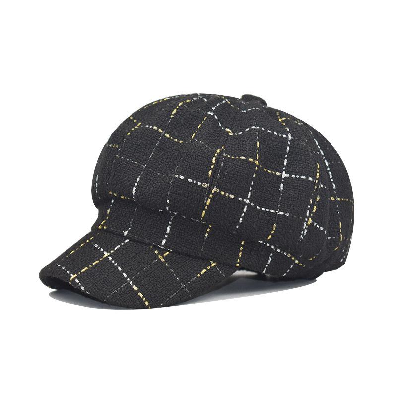 Berets Plaid Sboy Cap Octagonal Hats For Women Classic Vintage Beret Autumn Winter Ladies Girl Casual Hat FemaleBerets, White
Berets Plaid Sboy Cap Octagonal Hats For Women Classic Vintage Beret Autumn Winter Ladies Girl Casual Hat FemaleBerets, White