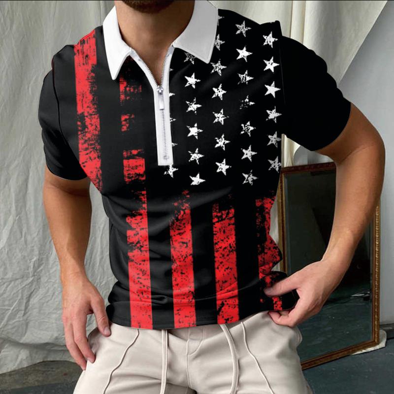 Men's Polos Men Shirts Summer Casual 4th Of July Outfits Turn Down Collar Zipper Short Sleeve Top Slim Clothing 2022Men's Men'sMen's, Black
Men's Polos Men Shirts Summer Casual 4th Of July Outfits Turn Down Collar Zipper Short Sleeve Top Slim Clothing 2022Men's Men'sMen's, Black