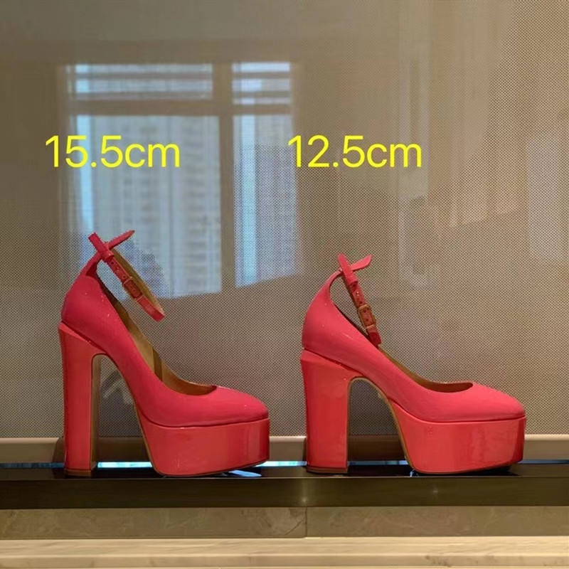 Fashion dress Shoes for women top quality Patent leather Lady pumps Luxury Designer round toes platform 12.5CM high heeled Wedding Party womens shoe factory footwear, Shoe box
Fashion dress Shoes for women top quality Patent leather Lady pumps Luxury Designer round toes platform 12.5CM high heeled Wedding Party womens shoe factory footwear, Shoe box