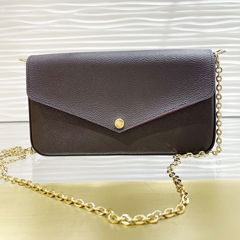 Top Luxurys Designers Bags 3pcs set Bags Purse Woman Fashion Crossbody Shoulder Bag chain Tote clutchbag handbags removable Multi Pochette With DustBag