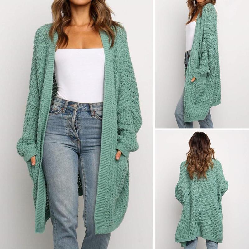 Women' Knits & Tees Solid Color Women Knitted Cardigan Loose Large Size Open Front Sweater CoatWomen, Jujube red
Women' Knits & Tees Solid Color Women Knitted Cardigan Loose Large Size Open Front Sweater CoatWomen, Jujube red