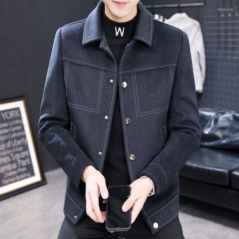 Men's Wool & Blends 2022 Women Autumn Fashion Short Casual Woolen Coats Female Korean Slim Jackets Mens Solid Color Warm Overcoats O247 Kend, Black
Men's Wool & Blends 2022 Women Autumn Fashion Short Casual Woolen Coats Female Korean Slim Jackets Mens Solid Color Warm Overcoats O247 Kend, Black