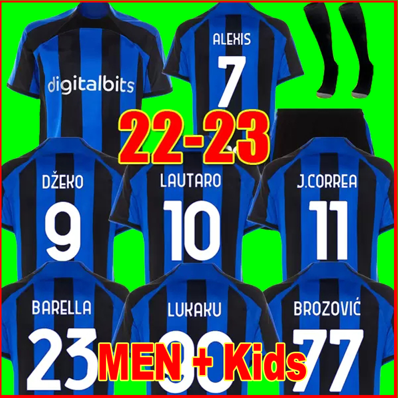 LUKAKU soccer jerseys 22 23 BARELLA CORREA DZEKO GIROUD IBRAHIMOVIC LAUTARO THEO INTERS BRAHIM MILAN football shirt 2022 2023 uniforms men kids kit sets, 21-22 third
LUKAKU soccer jerseys 22 23 BARELLA CORREA DZEKO GIROUD IBRAHIMOVIC LAUTARO THEO INTERS BRAHIM MILAN football shirt 2022 2023 uniforms men kids kit sets, 21-22 third