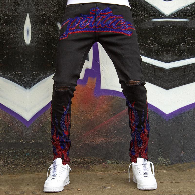 Men's Jeans Y2k Men's Stretchy Ripped Skinny Black Slim High Quality Hole Trousers Aesthetic Rhinestones Streetwear Denim Pencil PantsMe, Tz013-hole
Men's Jeans Y2k Men's Stretchy Ripped Skinny Black Slim High Quality Hole Trousers Aesthetic Rhinestones Streetwear Denim Pencil PantsMe, Tz013-hole