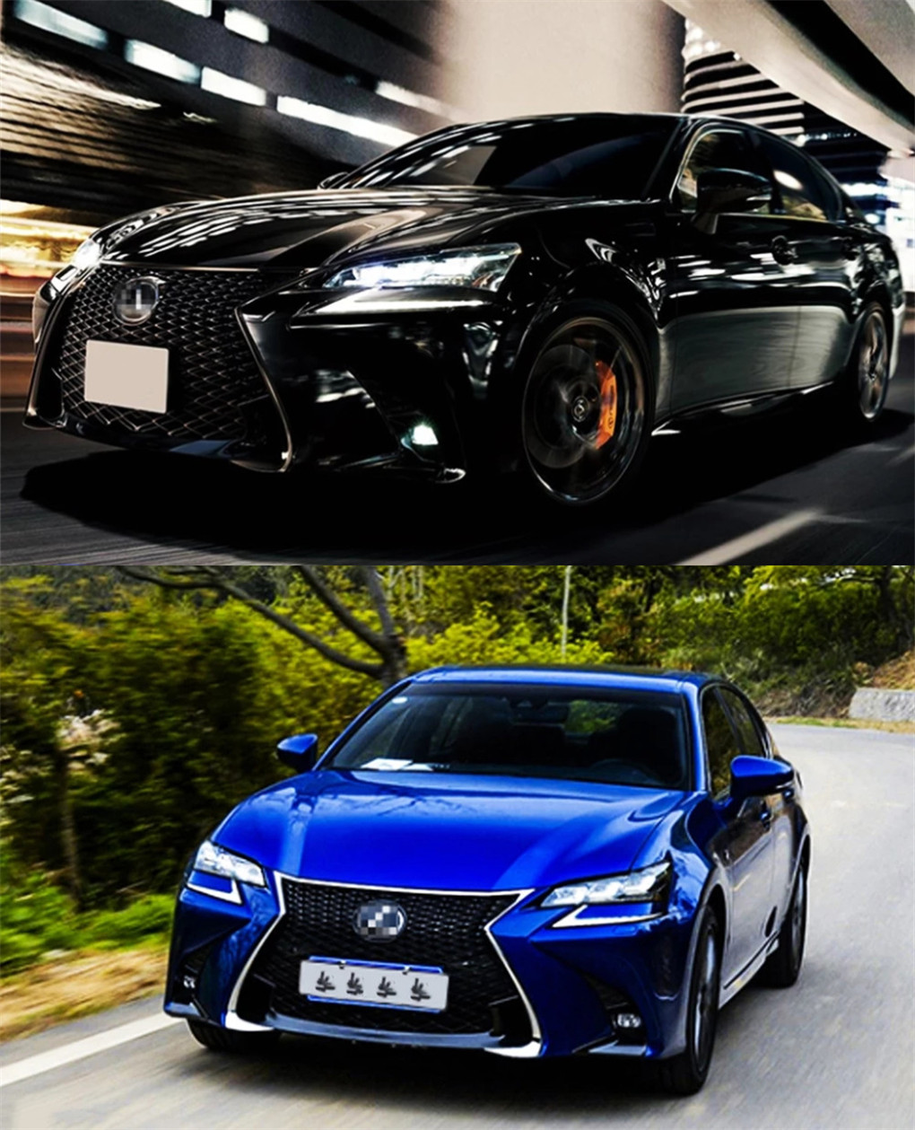 Auto Headlights for Lexus GS250 20 16-20 19 GS350 Dynamic Signal Lights LED Daily Lights High Beam Angel Eye Headlight