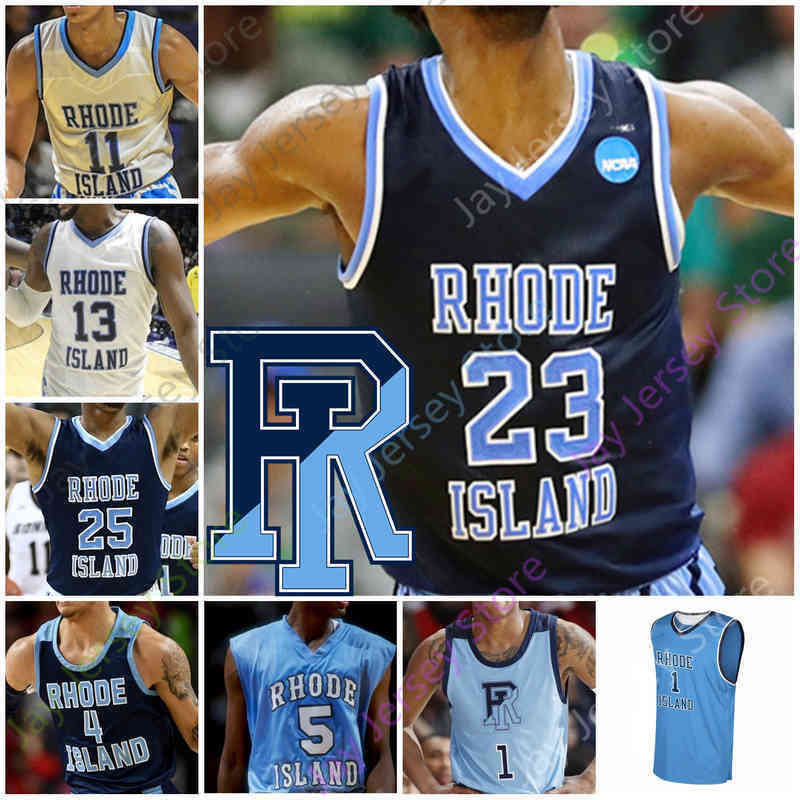 2020 Rhode Island Basketball Jersey NCAA College Fatts Russell Jeff Dowtin Tyrese Martin Langevine Calverley Mobley Lamar Odom Jared Terrell, Baby blue i
2020 Rhode Island Basketball Jersey NCAA College Fatts Russell Jeff Dowtin Tyrese Martin Langevine Calverley Mobley Lamar Odom Jared Terrell, Baby blue i