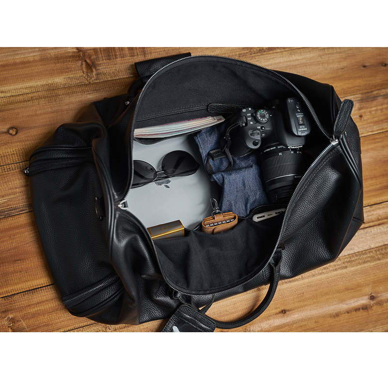 ZRCX Genuine Leather Men Women Travel Bag Soft Real Cowhide Carry Hand Luggage s Shoulder Weekend 220509