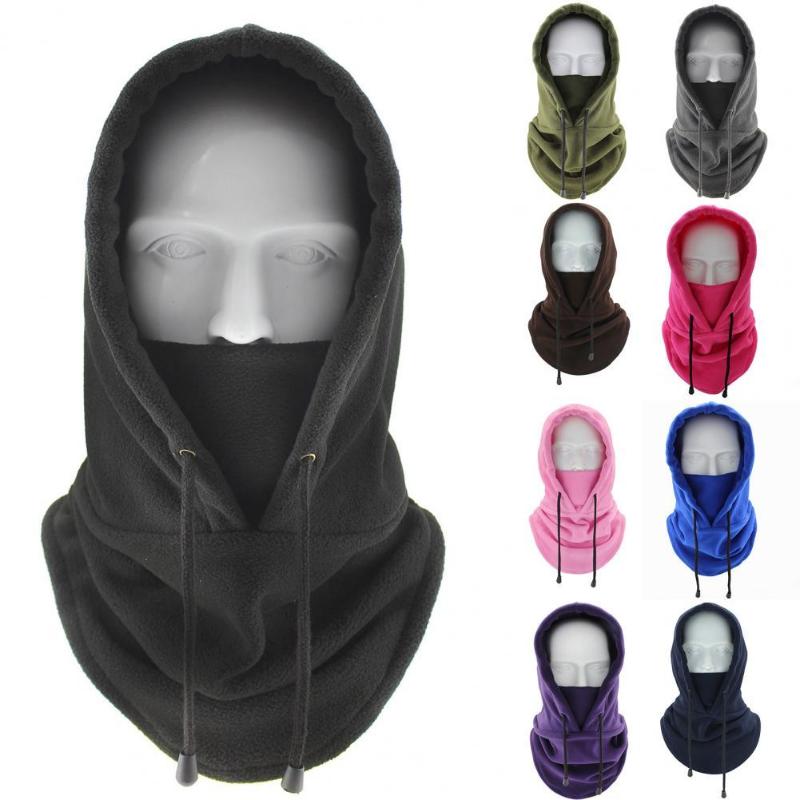 Bandanas Thermal Fleece Balaclava Hat Hooded Neck Warmer Cycling Face Mask Outdoor Winter Skiing Sport Men Masked Caps
Bandanas Thermal Fleece Balaclava Hat Hooded Neck Warmer Cycling Face Mask Outdoor Winter Skiing Sport Men Masked Caps