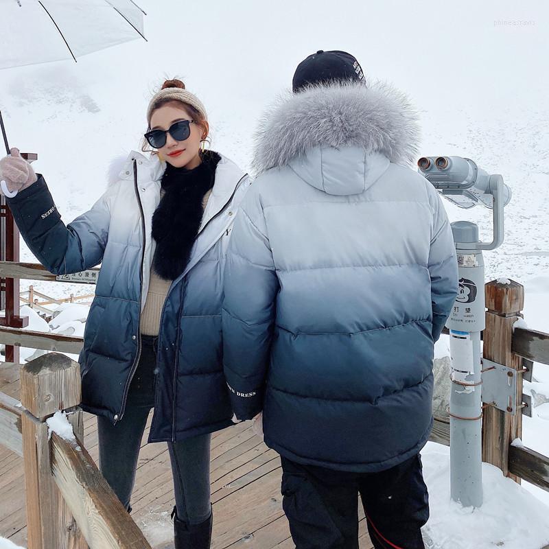 Winter Fashion 2022 Lover' Duck Feather Down Coat Couple' Warm Padded Jacket Real Fur Hood Gradient Fabric XXXXXXXL1 Phin22, Gradient color
Winter Fashion 2022 Lover' Duck Feather Down Coat Couple' Warm Padded Jacket Real Fur Hood Gradient Fabric XXXXXXXL1 Phin22, Gradient color