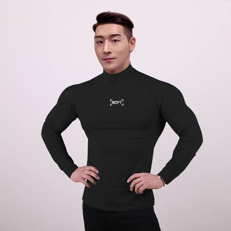 Gym T Shirt Men Fitness Bodybuilding Clothing Workout Quick Dry Long Sleeve Shirt Male Spring Sports Tops Compression Tee Shirt 220427