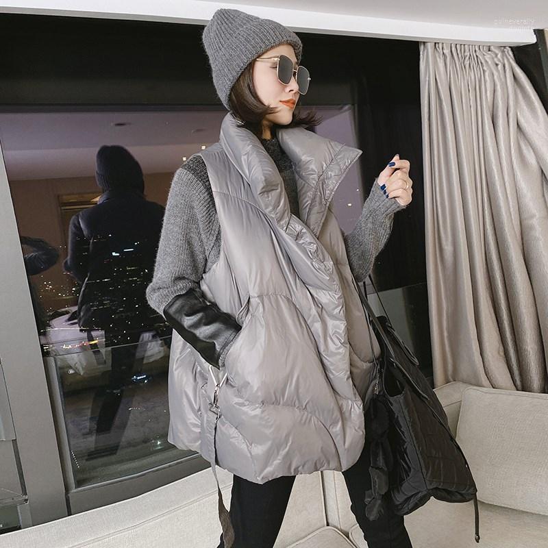Women's Down & Parkas Winter Sleeveless Fashion Women Stand Neck White Duck Vest Coat Outerwear Casaco Feminino Inverno Guin22, Beige
Women's Down & Parkas Winter Sleeveless Fashion Women Stand Neck White Duck Vest Coat Outerwear Casaco Feminino Inverno Guin22, Beige