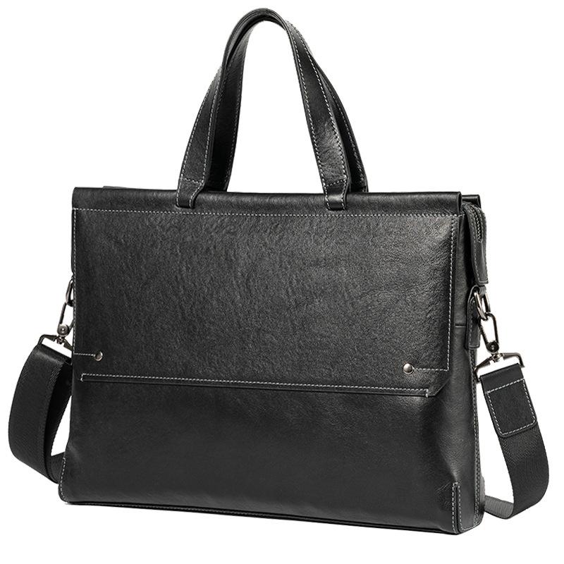 Briefcases Men's Briefcase Genuine Leather Office Business Tote Bag 15 Inch Laptop File Thin Men Messenger BagsBriefcases, Black
Briefcases Men's Briefcase Genuine Leather Office Business Tote Bag 15 Inch Laptop File Thin Men Messenger BagsBriefcases, Black