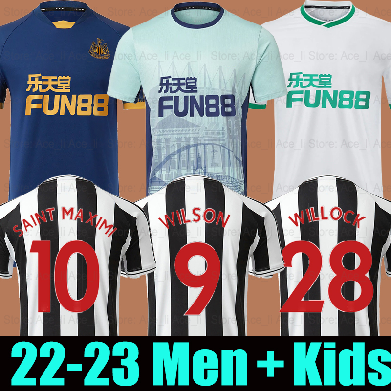 22 23 Newcastle WILSON Soccer Jerseys home away third WILLOCK Uniteds SHELVEY ALMIRON 2022 2023 JOELINTON RITCHIE GAYLE MAXIMIN Men Kids kits baby set Football Shirt, 22-23 home
22 23 Newcastle WILSON Soccer Jerseys home away third WILLOCK Uniteds SHELVEY ALMIRON 2022 2023 JOELINTON RITCHIE GAYLE MAXIMIN Men Kids kits baby set Football Shirt, 22-23 home